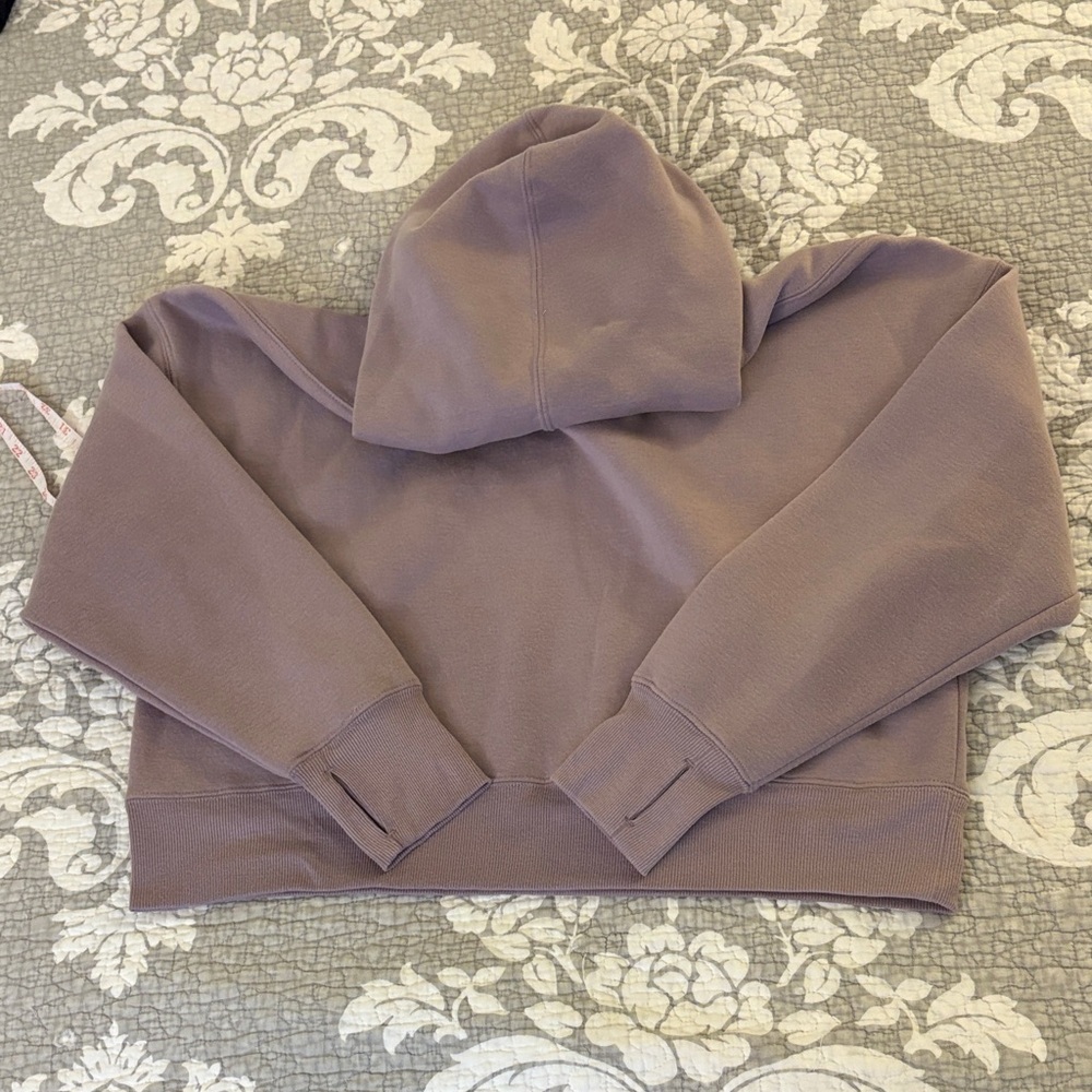 Harmony Balance Cropped Hoodie ~ Size Large ~ Lavender - Picture 9 of 11